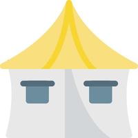 Tent vector illustration on a background.Premium quality symbols.vector icons for concept and graphic design.