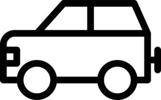 Ilustración de vector de coche en un fondo. Símbolos de calidad premium. Iconos vectoriales para concepto y diseño gráfico.