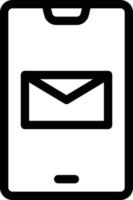 Mobile message vector illustration on a background.Premium quality symbols.vector icons for concept and graphic design.