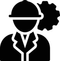 Engineer vector illustration on a background.Premium quality symbols.vector icons for concept and graphic design.