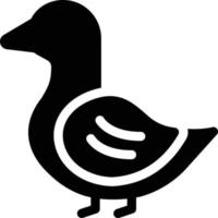 Duck vector illustration on a background.Premium quality symbols.vector icons for concept and graphic design.