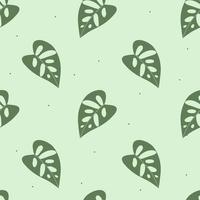 Vector flat hand drawn seamless pattern