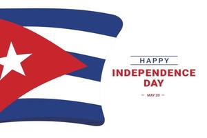 Cuba Independence Day vector