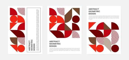 Geometric minimalistic artwork cover with shape and figure. Abstract pattern design style for cover, web banner, landing page, business presentation, branding, packaging, wallpaper vector