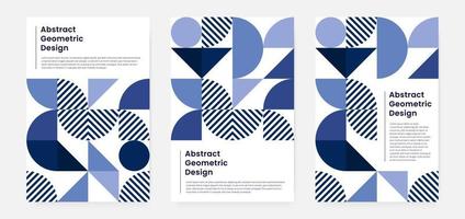 Geometric minimalistic artwork cover with shape and figure. Abstract pattern design style for cover, web banner, landing page, business presentation, branding, packaging, wallpaper vector