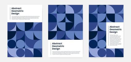 Geometric minimalistic artwork cover with shape and figure. Abstract pattern design style for cover, web banner, landing page, business presentation, branding, packaging, wallpaper vector