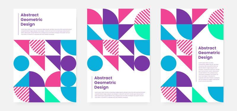 Geometric minimalistic artwork cover with shape and figure. Abstract pattern design style for cover, web banner, landing page, business presentation, branding, packaging, wallpaper