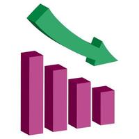 Isometric 3D Infographic Chart.