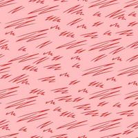 doodle scratches seamless vector pattern