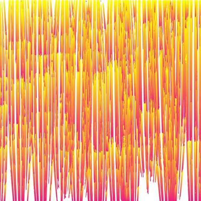 gradient chaotic vertical dynamic stripes laser vector pattern