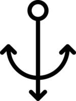 Anchor vector illustration on a background.Premium quality symbols.vector icons for concept and graphic design.