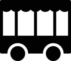 Trolley vector illustration on a background.Premium quality symbols.vector icons for concept and graphic design.