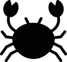Crab vector illustration on a background.Premium quality symbols.vector icons for concept and graphic design.