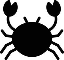 Crab vector illustration on a background.Premium quality symbols.vector icons for concept and graphic design.