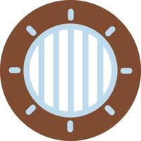 Boat window vector illustration on a background.Premium quality symbols.vector icons for concept and graphic design.