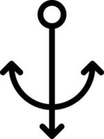 Anchor vector illustration on a background.Premium quality symbols.vector icons for concept and graphic design.