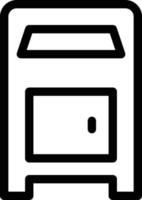 Mail box vector illustration on a background.Premium quality symbols.vector icons for concept and graphic design.