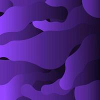 Abstract Liquid Wavy Dark Purple Background vector