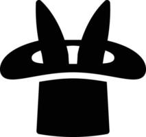 Rabbit Hat vector illustration on a background.Premium quality symbols.vector icons for concept and graphic design.