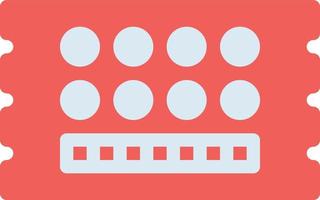Ticket vector illustration on a background.Premium quality symbols.vector icons for concept and graphic design.