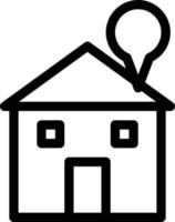 House location vector illustration on a background.Premium quality symbols.vector icons for concept and graphic design.