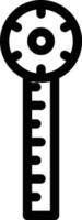 Ruler vector illustration on a background.Premium quality symbols.vector icons for concept and graphic design.