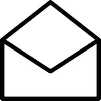 open letter vector illustration on a background.Premium quality symbols.vector icons for concept and graphic design.