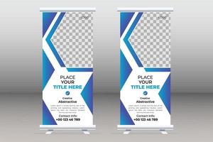 Modern  Brochure Flyer Banner Design And Ready Presentation Template vector