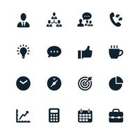 Business and Finance Icons vector