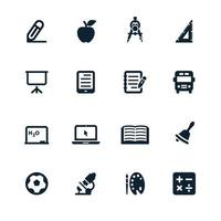 Education and Learning Icons vector