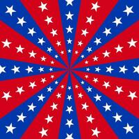Seamless background with alternating red and blue colors that suit the USA Independence Day team. vector