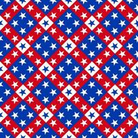 Seamless background with alternating red and blue colors that suit the USA Independence Day team. vector