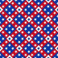 Seamless background with alternating red and blue colors that suit the USA Independence Day team. vector