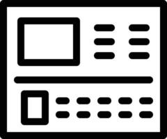 billing machine vector illustration on a background.Premium quality symbols.vector icons for concept and graphic design.