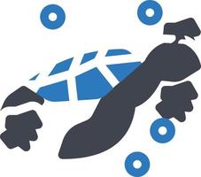 Turtle vector illustration on a background.Premium quality symbols.vector icons for concept and graphic design.