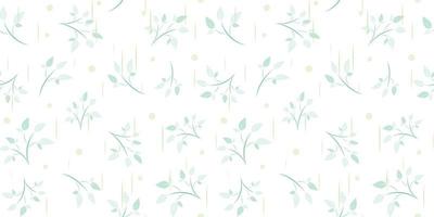 Seamless Floral patterns background vector