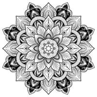 mandala floral pattern, Vintage decorative elements, Mandala background