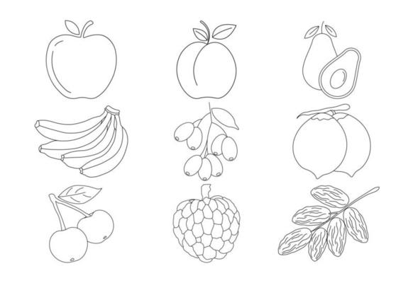 Fruits Drawing for Kids  Free Easy Fruits Drawing Ideas for Kids