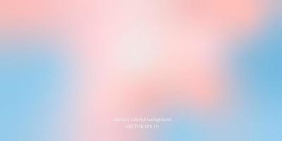 Vector abstract colorful background blurred gradient pastel colors palette for wallpaper. Soft gradient in peach, nude and pink