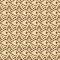 Modern vector pattern in Japanese style. Geometric black patterns on a gold background, circles in the sand. Modern illustrations for wallpapers, flyers, covers, banners, minimalistic ornaments