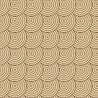 Modern vector pattern in Japanese style. Geometric black patterns on a gold background, circles in the sand. Modern illustrations for wallpapers, flyers, covers, banners, minimalistic ornaments