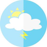Weather icons for print, web or mobile app. vector