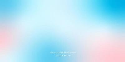 Vector abstract colorful background blurred gradient pastel colors palette for wallpaper. Soft gradient in peach, nude and pink