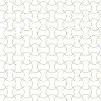 Modern vector seamless illustration. Linear gold pattern on a white background. Ornamental pattern for leaflets, printing, wallpaper, backgrounds