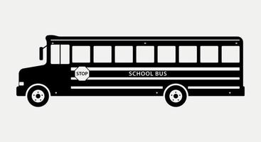 school bus silhouette clip art