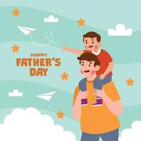 Father Day Celebration vector