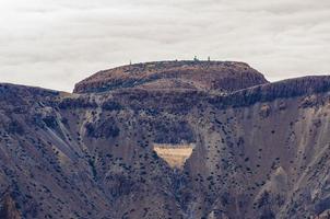 Desert sands of Teide volcano in Tenerife, Spain photo