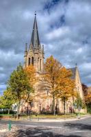 antigua iglesia católica, fulda, hessen, alemania foto