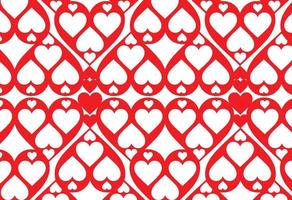 Hearts pattern design. Love concept. Design of textures and backgrounds vector