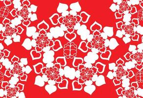 Hearts pattern design. Love concept. Design of textures and backgrounds vector